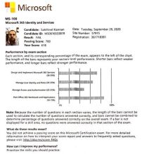 MS-100 (M365 Identity and Services - In Progress)